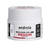 Andreia Professional Gel Builder mittelviskos Aufbau â LED und UV â klar 44 g