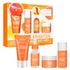 HochoLii Vitamin C Gesichtspflege-Geschenkset 4-teilig – Reise-Set mit Reiniger, Tonic,