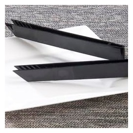 12 5.5" Black Serving Tongs Tweezer Tong great Food Tongs Kitchen Tongs Ice Tongs Toaster Tongs Sugar Tongs Cooking Tongs Salad Tongs Small Tongs Serving Utensils Toast Tongs Bbq Tongs Grill Tongs