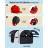 MSKEI Adhesive Hat Hooks for Wall - 2 Different Ways