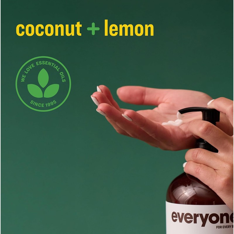 EO Everyone Lotion, Coconut plus Lemon, 32 Fl Oz