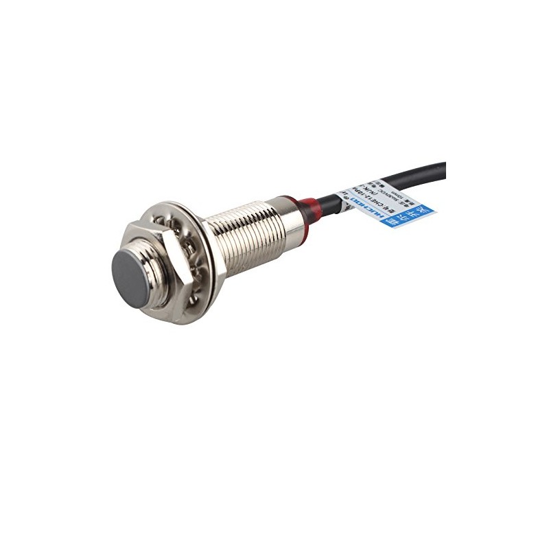 HALJIA Hall Effect Proximity Sensor Switch, PNP 3 Wires with