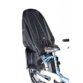Kawadomi Seisakusho Rear Child Seat Cover KW-561BK Black