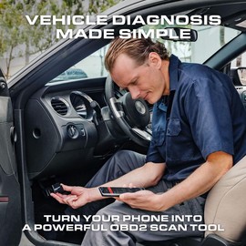 BLCKTEC 430 Car Code Reader -  OBD2 Scanner Diagnostic Tool - Fix Check Engine Light Issues, ABS, SRS, TPMS & More - Enhanced Universal OBDII Tool