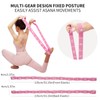 Yoga Blocks Set of 2 with 12 Loop Stretch Band
