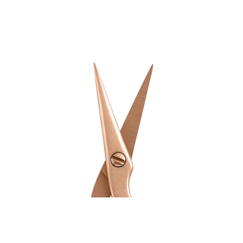 Tweezerman Rose Gold Brow Shaping Kit, Scissors & Brush (Set