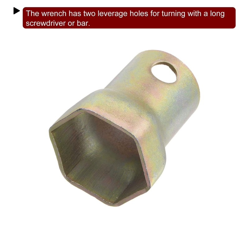 TOP-VIGOR Spindle Nut Socket 65mm 6 Point Wheel Bearing Lock