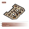 QUARKZMAN B Letter Patches, Leopard Iron-On Letters B Patch with