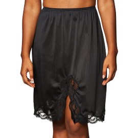 Ilusión Fondo Modelo 2011 Enagua Corta para Mujer, Color Negro, 38