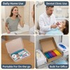 Orthodontic Rubber Bands Tool 100-Pack Disposable Elastic Braces Placer with