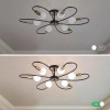 Yinlikede Lámpara De Techo Modernas Vintage De 6 Luces Para
