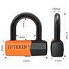 INTEKIN Motorcycle Chain Locks 5FT Motorcycle Lock 12mm Thick Bike