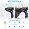 NETUM Bluetooth Barcode Scanner, Compatible with 2.4G Wireless & Bluetooth