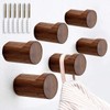 TANGJ Wooden Wall Hanging Hook, Nordic Fashionable, 6 Pieces, L-Shaped