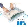 Vacuum Storage Bags for Clothes Blankets,and Comfortersg 7-Piece set (2S+2M+2