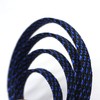 30ft PET Expandable Sleeving Wire Cable Sleeve (1/3", Blue&Black)