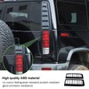 PIUGILH Rear Tail Light Lamp Vent Cover Compatible with Hummer