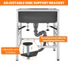 Afcabakila 4 PCS Undermount Sink Support, Heavy Duty Under Mount