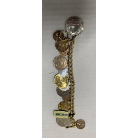 Encore Real Coin Necklace and Bracelet Set