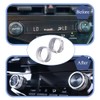 Riloer AC Knob Cover, 2 pcs Car Air Conditioning Switch