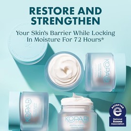 Kopari-Crema batida hidratante con ceramidas | Hidrata y restaura | Ceramidas veganas y ácido hialurónico que retiene la humedad | 2,1 oz
