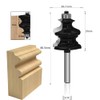 MAYLINE Router Bits Sets 1/4 Inch Shank 5 PCS, Woodwork