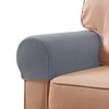 SUBRTEX Stretch Couch Arm Covers Set of 2, Checkered Sofa