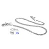 Lightweight Super Thin Cut Link Wallet Chain Swivel Trigger snap