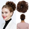 Benehair Messy Bun Hair Piece Curly Wavy Hair Scrunchies Messy