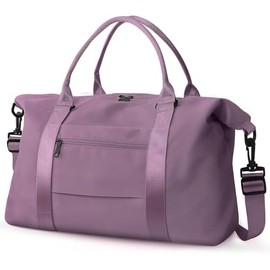 Bolsa Deportiva Para El Gym,Bolsa De Viaje Expandible,Bolsa De Viaje Plegable Para Hombre Y Mujer Tote, Bolsa De Deporte Impermeable Con Compartimentos Para Gimnasio (púrpura-03)