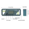 Digital Inclinometer Plastic ABS Magnetic Base Level Angle Measuring Gauge