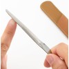 Yoshikawa Tsubame Sanjo YJ2121 Nail File (Case Included), Stainless Steel,