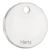 Harts 1 unit New Shape £1 coin Trolley Tokens Keyrings