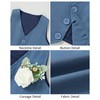 SOLOYEE Baby Boys Formal Suit, Infant Gentleman Wedding Outfit Newborn