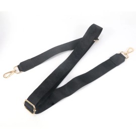 Durable Adjustable Wide Shoulder ,Strap for Ladies Fashionable Chain Strap Accessory for Bags DIY Bag Accessories/color: Black