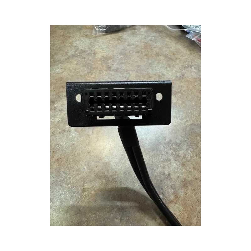 Spireon Concealable OBD2 Splitter Y Cable OBDII 1 Male to