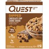 Quest Nutrition Dipped Chocolate Chip Cookie Dough Bars, 4 count