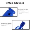 1 Pcs Blue Car Shift Knob Adapter,Universal Aluminum Alloy Shifter