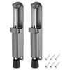 sourcing map 2 Pack Kickdown Door Stop, Spring Loaded Telescopic