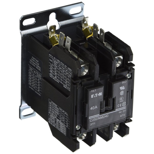 Coats Heater Co 21000100 Contactor 2 Pole 50Amp 240V