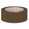 Nopi Universal Rolls of Brown/Buff Packing Tape, 66 m x