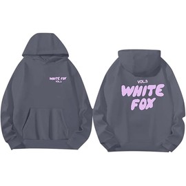 Veriliss Women's Hoodies Lightweight Long Sleeve With Pocket Sweatshirt Jacket Girl's Summer Holiday Festival Athletic Wear(Grey,L)