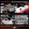 A-Premium Engine Coolant Overflow Recovery Reservoir Tank [with Cap] Compatible