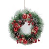 Christmas Wreath Hand Made Simulation Pine Cone Wreath Christmas Gift