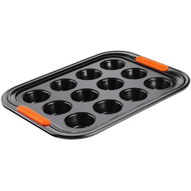 LE CREUSET 12 Cup Muffin Tray, 1 Each