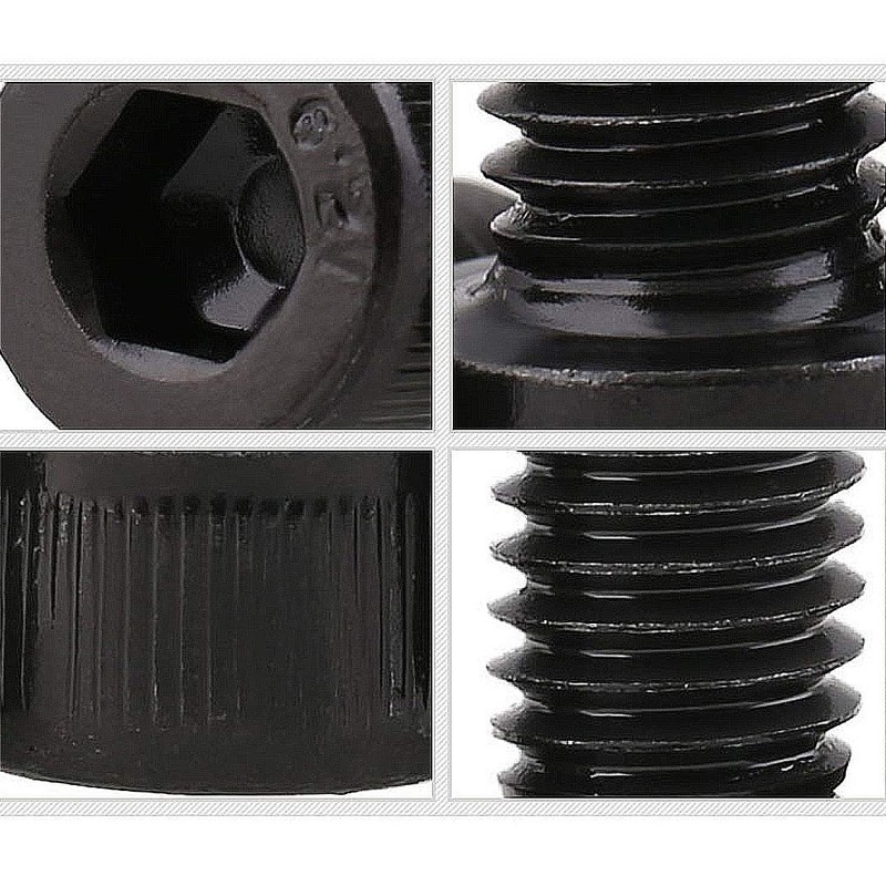Dreneco High Tensile Hex Socket Cap Machine Screws Allen Bolts,
