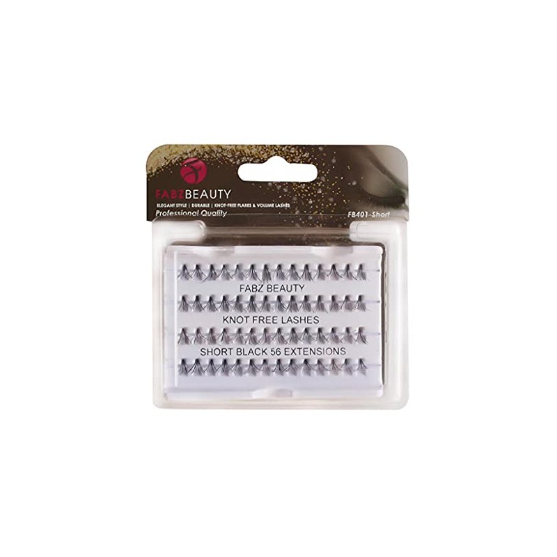Fabz Beauty False Lashes Duralash Individual Naturals Knot- Free Eyelash