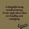 Epicure Spiced Stoneless Greek Olives, 310 g (Pack of 1)