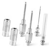 6pcs Grease Gun Needle Accessory Set, Including 2 Grease Gun