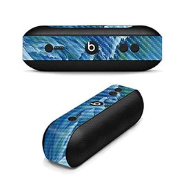 MightySkins Carbon Fiber Skin for Beats Pill Plus - Perfect Wave | Protective, Durable Textured Carbon Fiber Finish | Easy to Apply, Remove, and Change Styles | Made in The USA